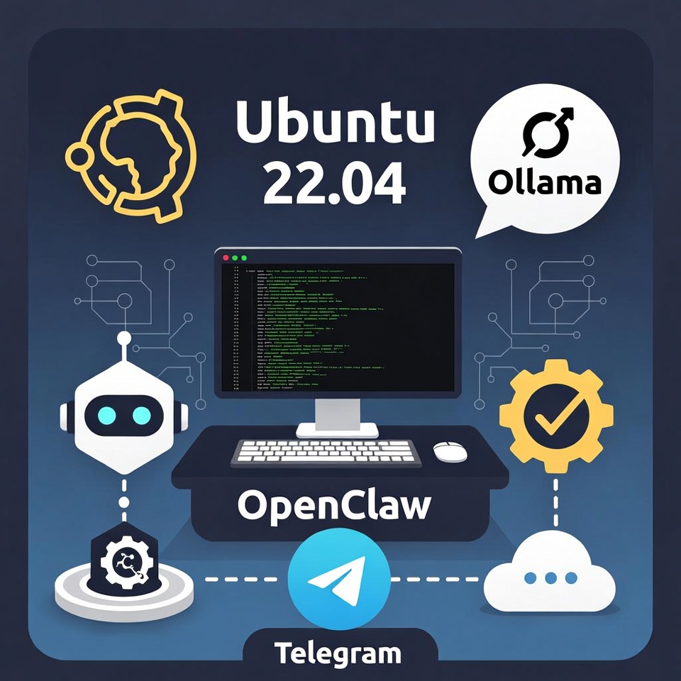 Ubuntu 22.04 + Ollama + OpenClaw + Telegram本地 AI 创作环境保姆级搭建指南 2 image 38