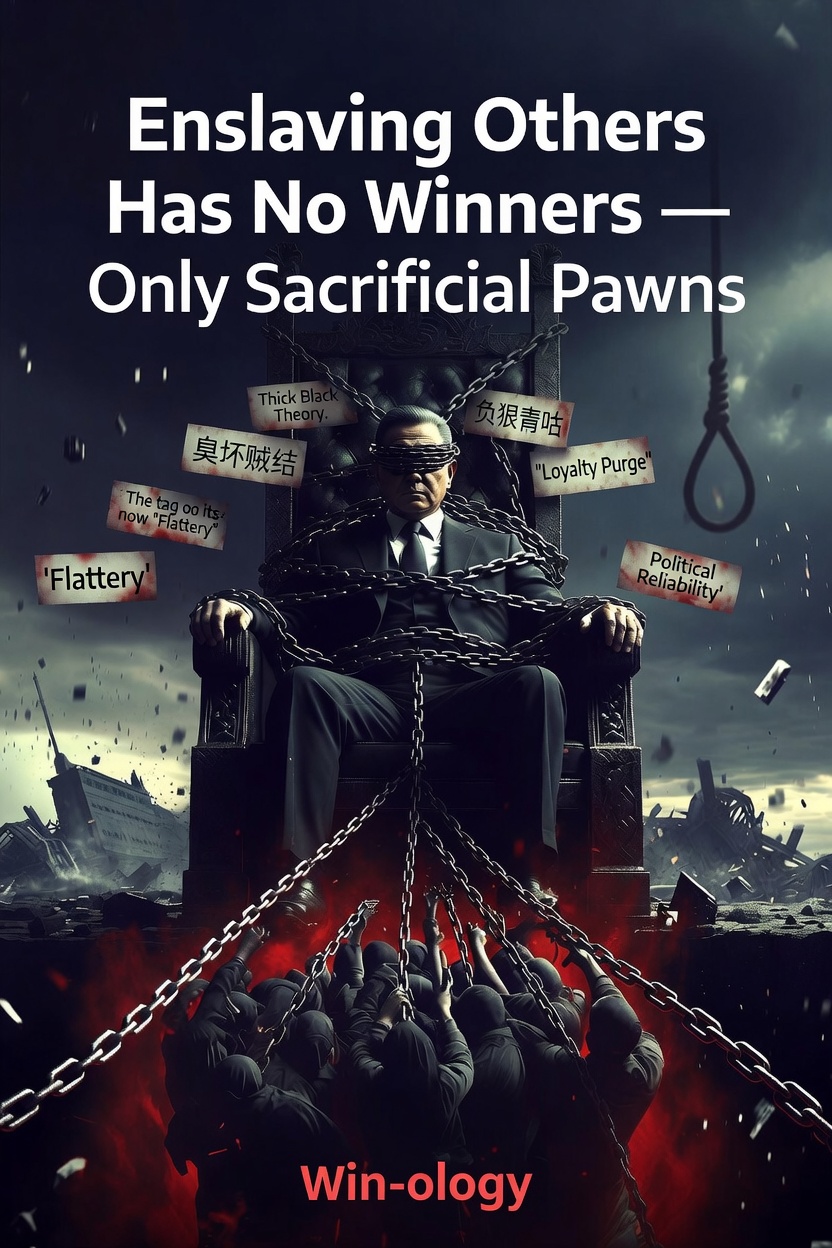 Enslaving Others Has No Winners — Only Sacrificial Pawns 2 Enslaving Others Has No Winners — Only Sacrificial Pawns